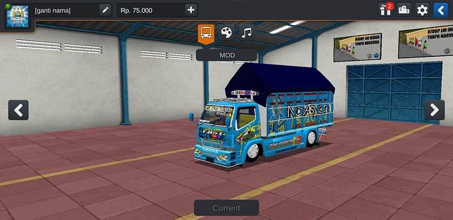 Truck Canter Fast Blue by RMC Creation