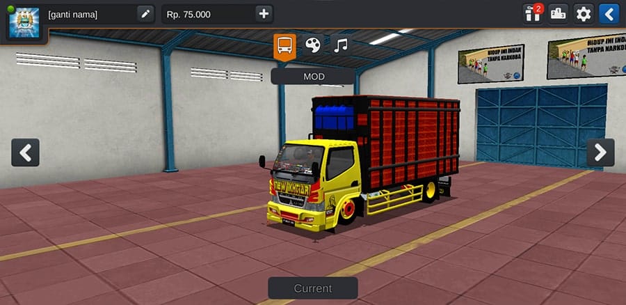 Truck Canter New Ikhtiar Muat Keranjang Ayam by RMC Creation