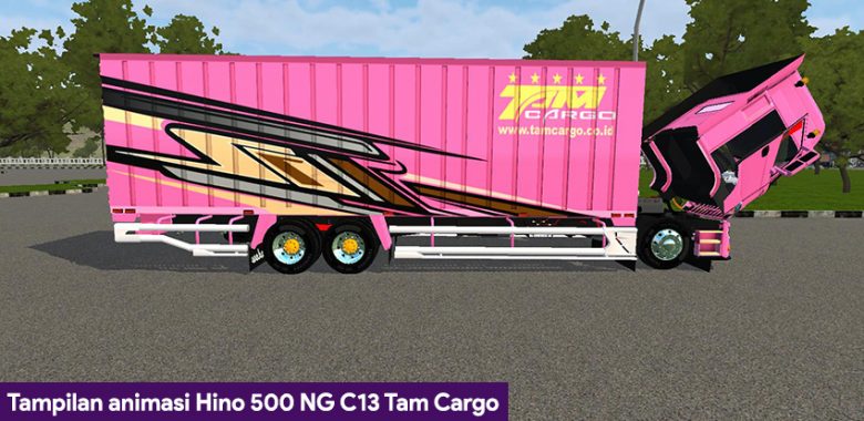MOD Truck Hino 500 C13 Tam Cargo by AJB Transport