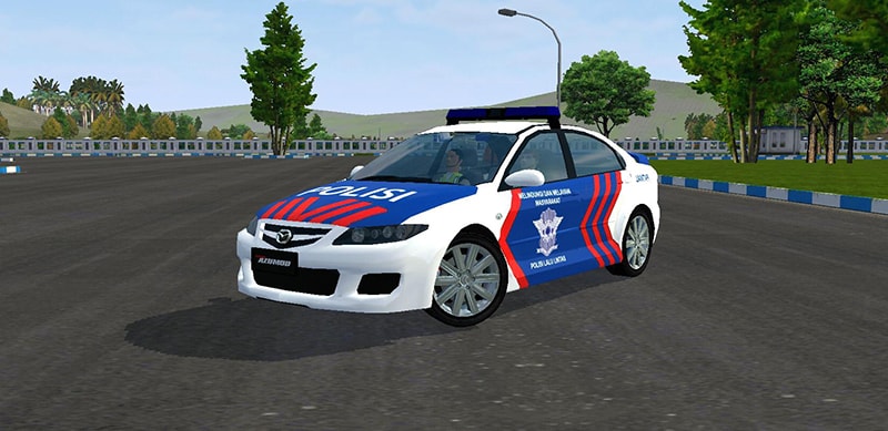 Mobil Polisi Mazda 6 by Azumods