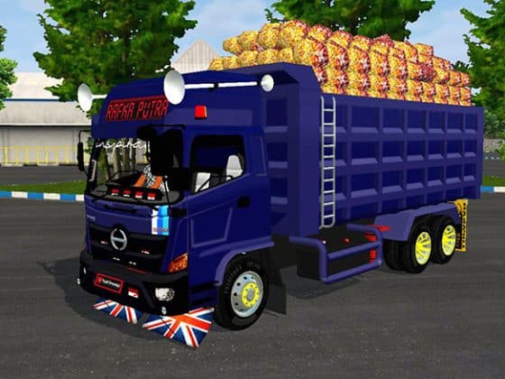 Download MOD BUSSID Kendaraan Truck Lengkap dengan Livery