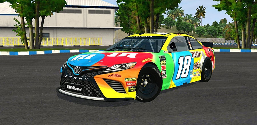 MOD Mobil Nascar Toyota Camry by MAH Channel