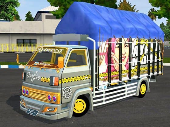 Download MOD BUSSID Kendaraan Truck Lengkap dengan Livery