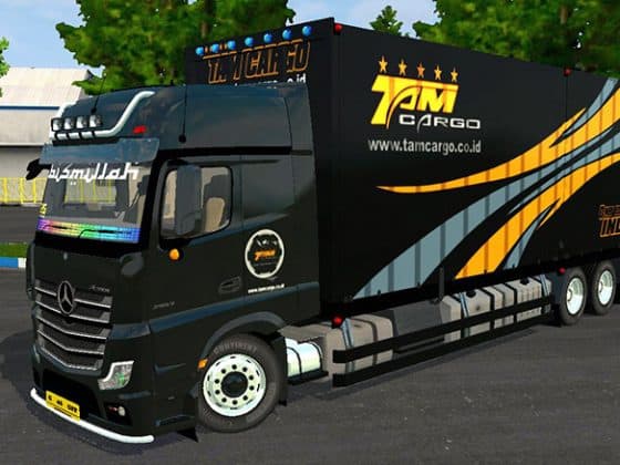 Download MOD BUSSID Kendaraan Truck Lengkap dengan Livery Menarik