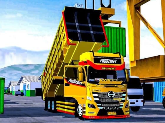 Download MOD BUSSID Kendaraan Truck Lengkap dengan Livery Menarik