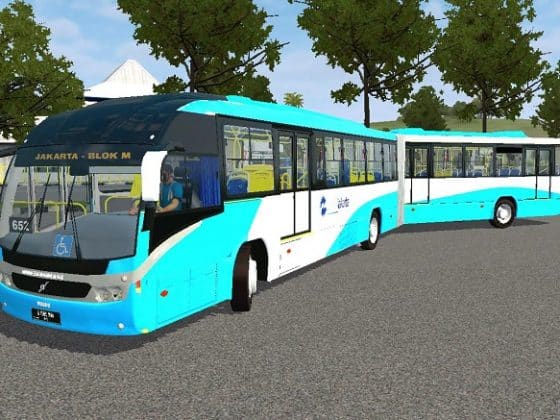 Download MOD BUSSID Kendaraan Bus Lengkap dengan Livery