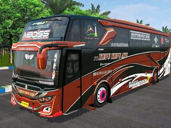 Download MOD BUSSID Kendaraan Bus Lengkap dengan Livery