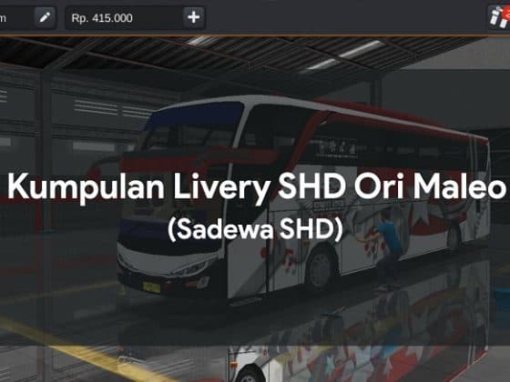 Download MOD BUSSID Kendaraan Bus Lengkap dengan Livery