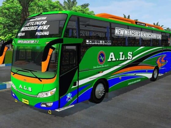 Download MOD BUSSID Kendaraan Bus Lengkap dengan Livery