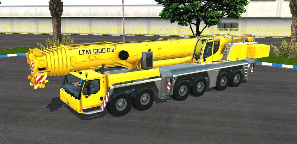 MOD Liebherr LTM 1300-6.2 Crane