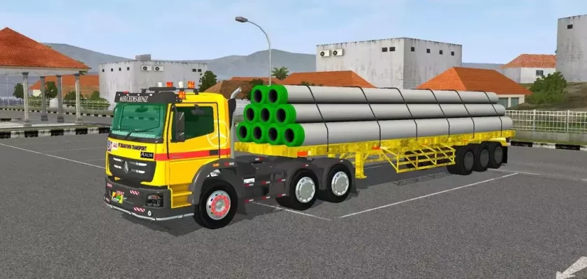 MOD Truck Mercy Axor Trailer 2 Varian SJA