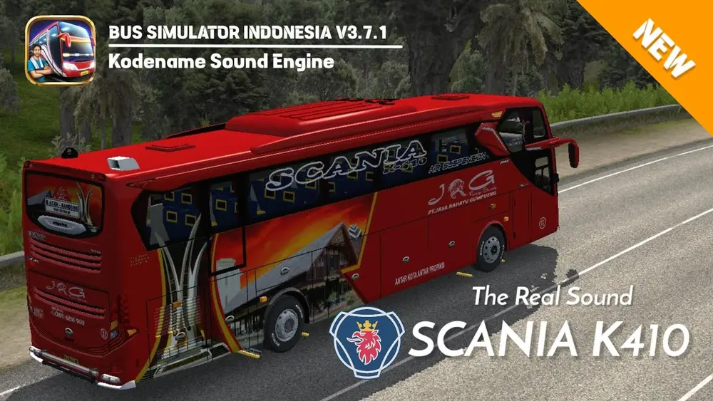 Kodename Suara Mesin Scania K410iB by Boru Jawa