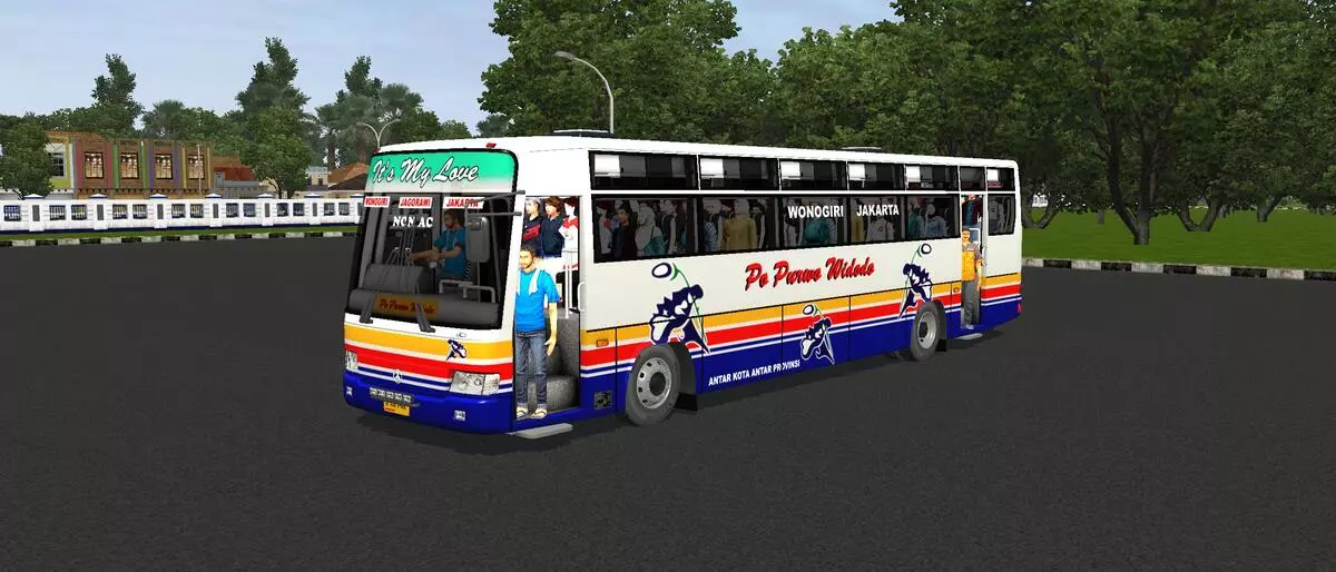 MOD Bus Jadul Mercedes-Benz Faridh Madyawan