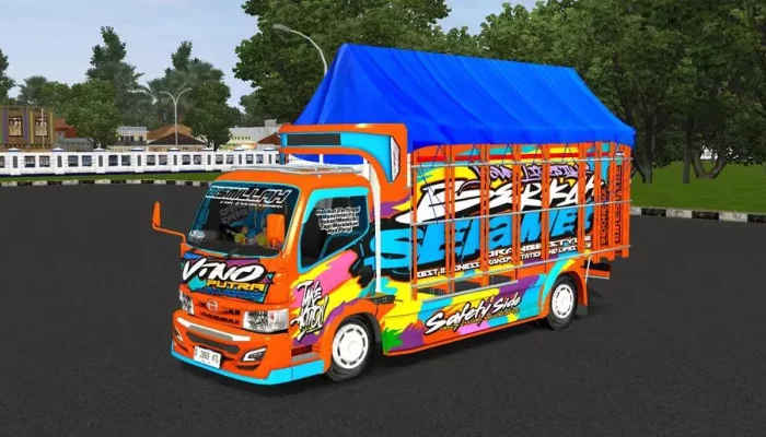 MOD Truck Hino Dutro Mbois 2022 by Budesign