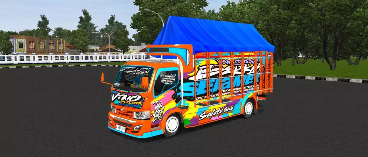 MOD Truck Hino Dutro Mbois 2022 by Budesign