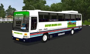 Livery Pack Bus Jadul Mercy 1521 Faridh Madyawan