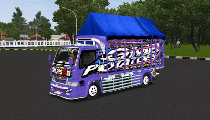 MOD BUSSID Canter Ghaisan by Andry Azhari