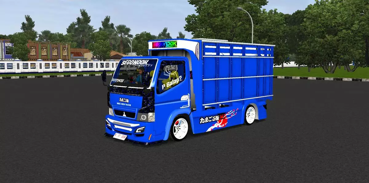 MOD BUSSID Canter Segondok by Budesign