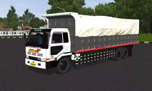 MOD BUSSID Truck UD NIssan Diesel Dump by Vicky Creation