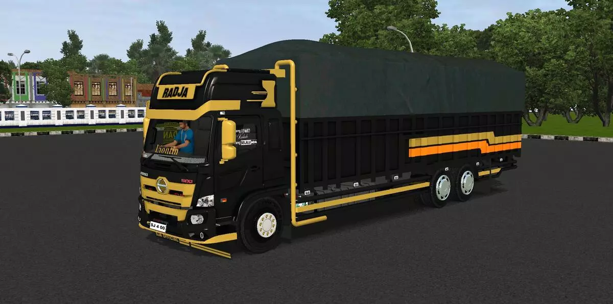 MOD BUSSID Truck Hino 500 Spesial Toke 5555 by SJA Official
