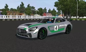 MOD BUSSID Mobil Mercedes-Benz GT4 2018 by Hanzo MOD