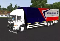 MOD BUSSID Truck Hino 500 Euro 4 Wingbox by Ade Iskandar