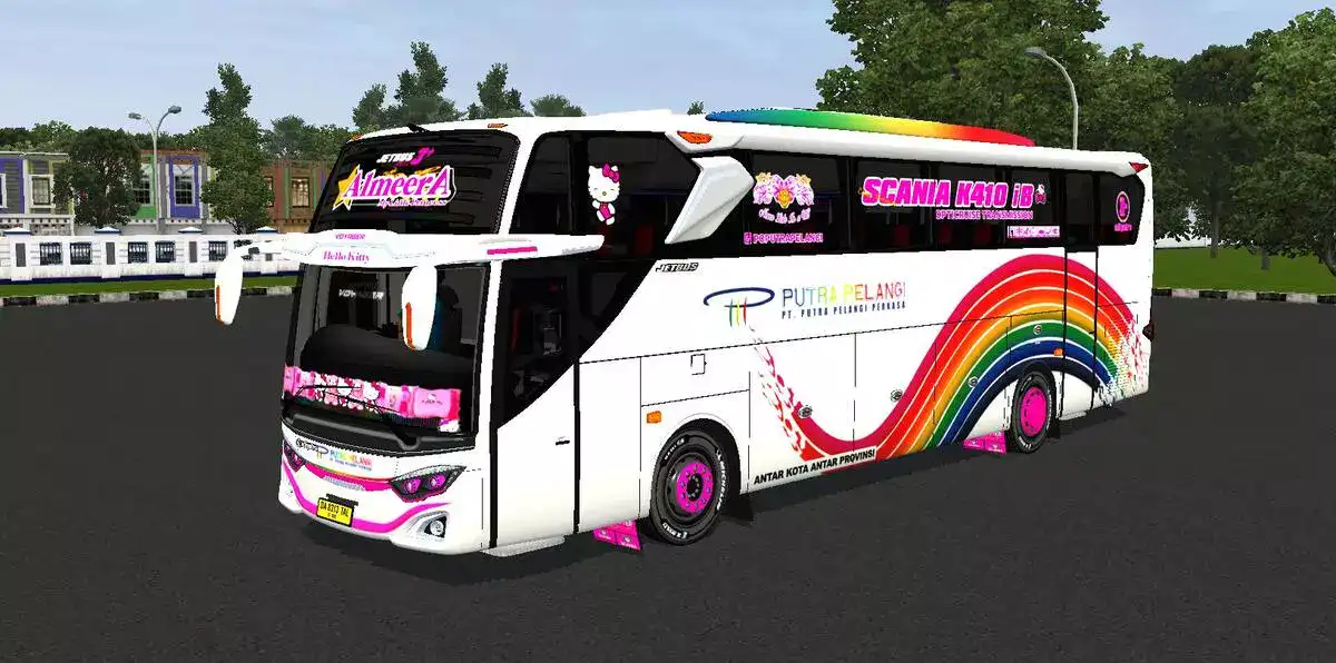 MOD BUSSID JB3 Hino RM280 ABS by KP Projects