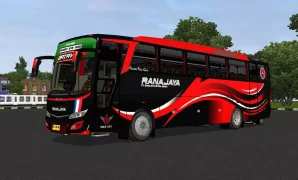 MOD BUSSID Bus Skyliner Mercy 1626 by HOP Channel