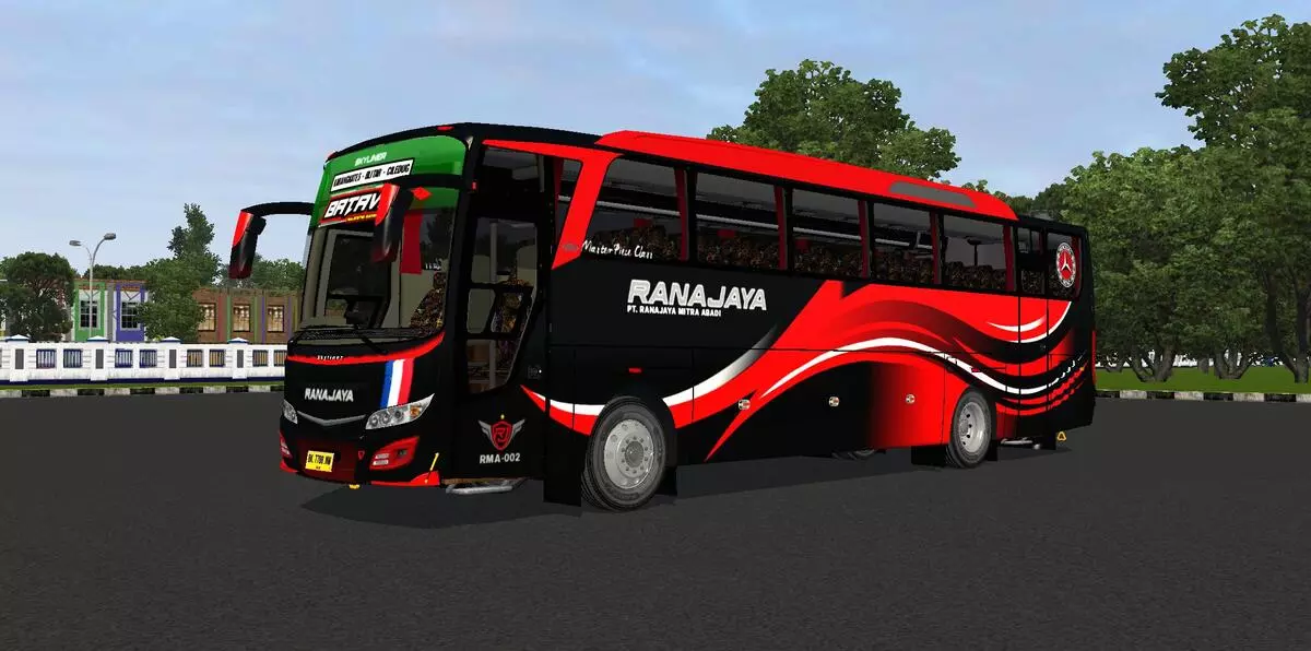 MOD BUSSID Bus Skyliner Mercy 1626 by HOP Channel