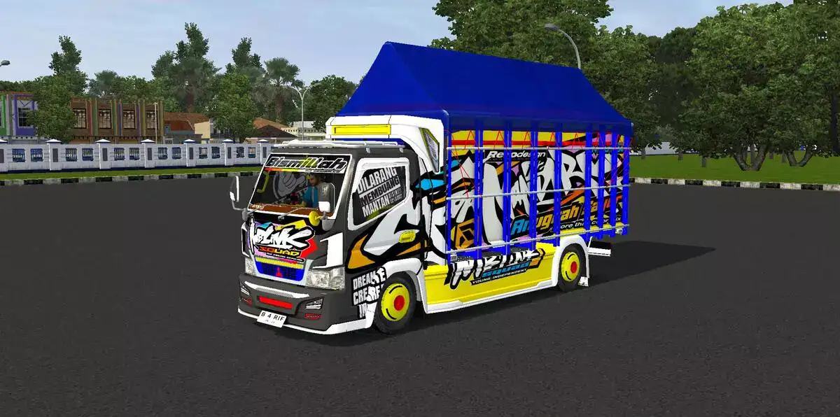 MOD BUSSID Canter Rebecca Jibril by Budesign