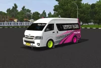 MOD BUSSID Mobil Toyota Hiace Commuter by Andry Azhari