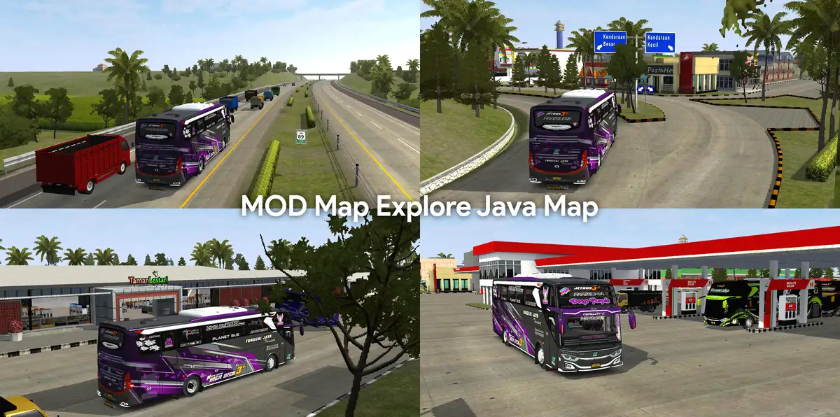 MOD Map BUSSID Explore Java Map by Fergiawan CH