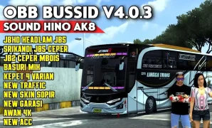 MOD OBB v4.0.3 Hino AK8 Grafik Realistis 4K by Lingga Gameplays