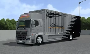 MOD BUSSID Hino 500 Box Racing by SJA Official
