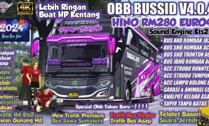 OBB v4.0.4 Hino RM280 Euro4 ETS2 by Rajabot