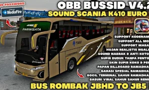 MOD OBB 4.2 JB5 Single Glass Sound Scania K410 Euro 4
