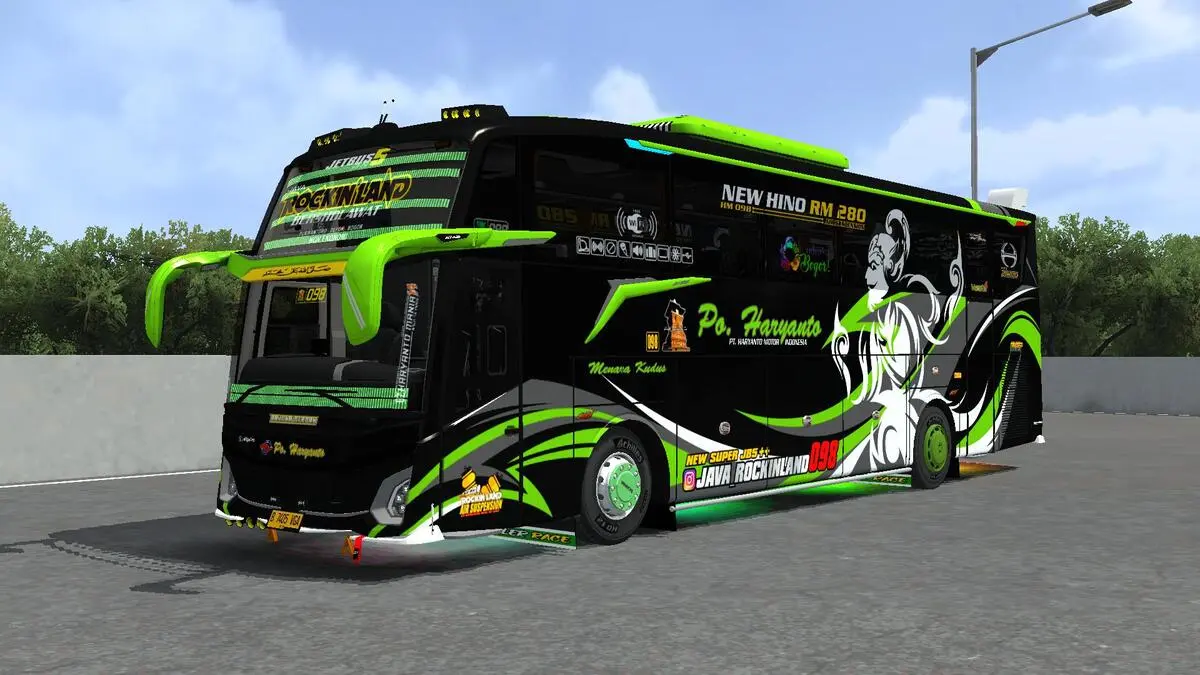 Kodename BUSSID Jetbus 5 SHD by KP Projects x MKCB